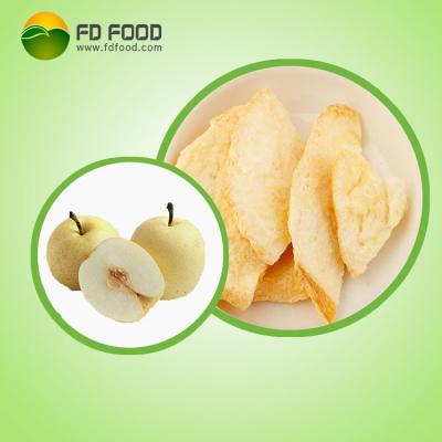 China Chips Dried No Additives Or Preservatives Pear Freeze Dried Pear FD for sale