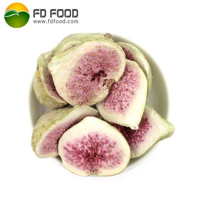 China LUJIA FDFOOD Whole Taste Sweet Snacks Red Fruit Dried Fig Half and Green Skin Freeze Dried Fig Fruit for sale