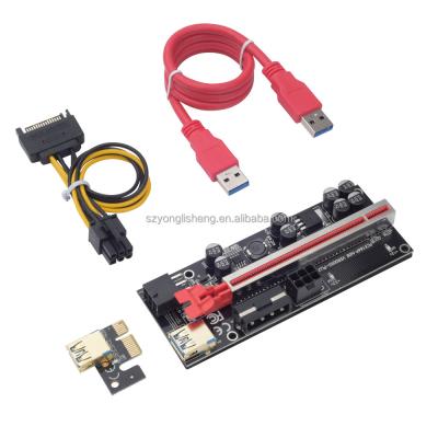 China VER009s PCIE Risers 1X To 16X Graphics Reach 009s Plus Plus 009S for sale