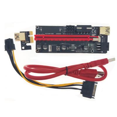 China Factory Ver 009s PCI-E 1X To 16X Graphics Car Pcie Risers 009s 009S for sale