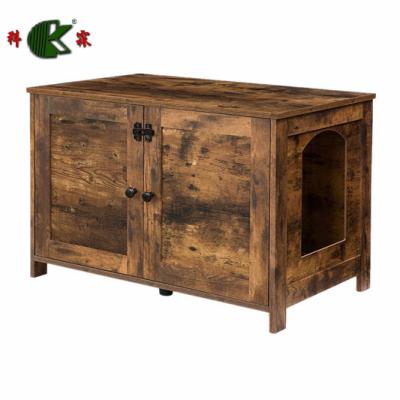 China Wood Furniture Hidden Garbage Box Lid Bedroom Side Table Trash Can Cover Windproof Trash Can Cover for sale