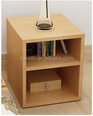 China PANEL melamine particle board/MDF bedside table for sale