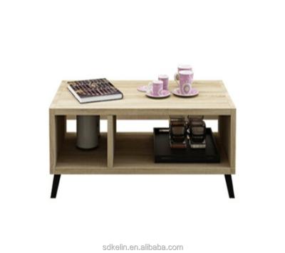 China Living room center modern design traditional wooden teapoy table for sale