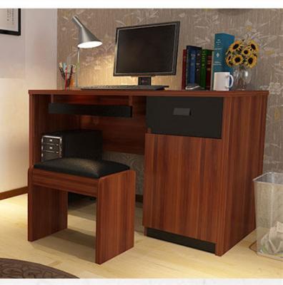 China Chinese PC Desk New Style Wood Grain Computer Desk For Home Furniture for sale