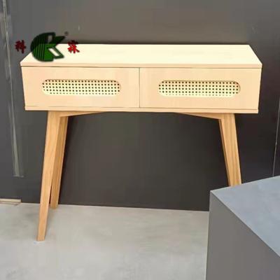 China Other Wooden Plastic Rattan Computer Desk for sale