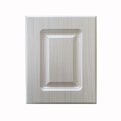 China PANEL Plastic Thermofoil PVC Cabinet Doors PVC One Piece Cabinet Door Most Popular PVC Membrane Cabinet Door for sale