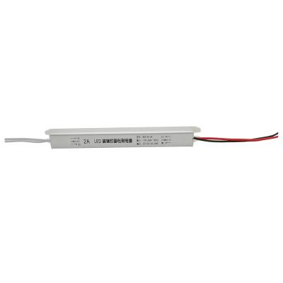 China Ultrathin Led Strip Light Box 12v AC 180V To 260V Mini LED Driver CE RoHS Approved 2A 24W For LED Strip Power Supply For Lighting Box for sale