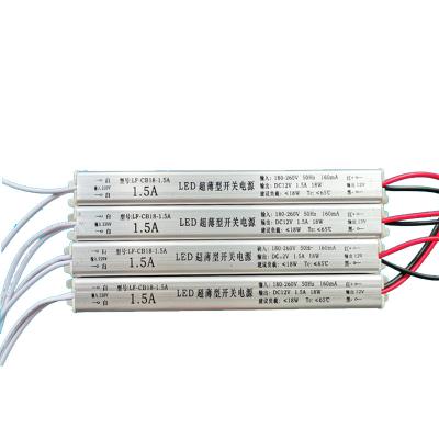 China BEST Price DS-18-12/DS-24-12/DS-36-12/DS-48-12/ Ultrathin Constant Voltage 12V 1.5A 2A 3A 4A 5A 6A LED Light Box Power Supply DS-60-12 for sale