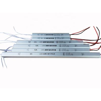 China 2021 Hot Selling 12V/24V 1.5A 2A 3A 4A 5A 6A Ultrathin Slim Led Strip Light Box Power Supply for sale