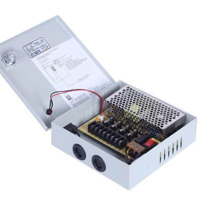 China 4CH 12V 5A CCTV Power Supply For LED S-60-12 for sale