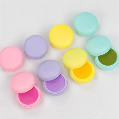 China Waterproof Colored Round Lip Balm Private Label Round Lip Balm Fruit Safety Cute New Product Cute Lip Balm In Stock for sale