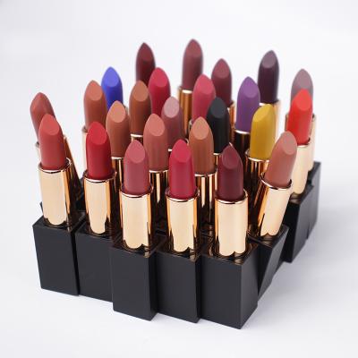 China Natural Custom Private Label Matte Tube Waterproof Lipstick Vegan Container Makeup Wholesaler Lipstick Set for sale