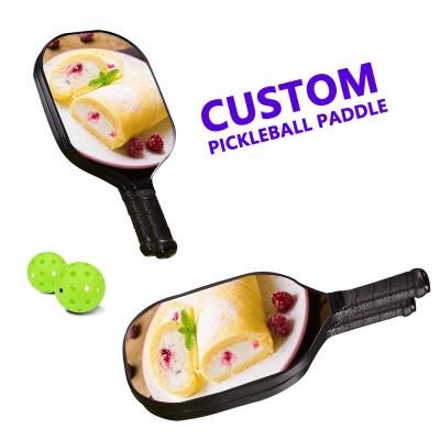 China Professional Environmental Protection Factory Direct Sales Carbon Fiber Pickleball Paddle Paddle Custom Pickleball for sale