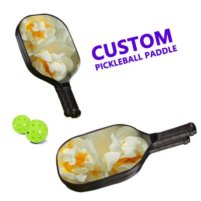 China Environmental Protection Factory Direct Sales Carbon Fiber Pickleball Paddle Set Pickleball Paddle Custom for sale