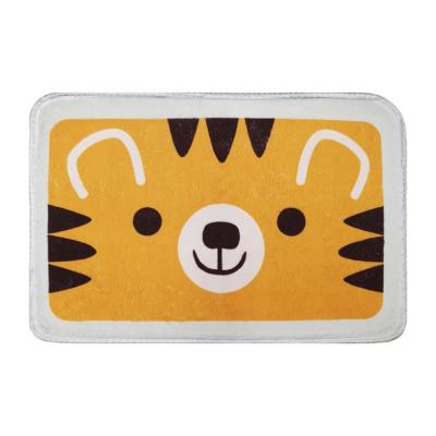 China Handsome Cartoon Bathroom Floor Cover Bedroom Door Toilet Mat Anti-Slip Floor Cover Ground Carpet Addicted Washable Home Drink for sale