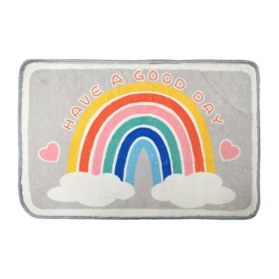 China Washable Kids Room Carpet Bedroom Room Bed Mat Girl Living Room Floor Mat Boy Cartoon Rug Can Be Customized Blanket for sale