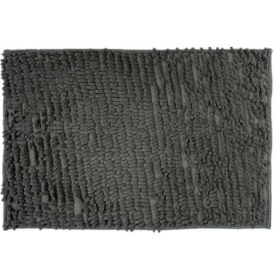 China Washable Hot Sales Return Good Indoor Bath Mat Chenille Toilet Mat Non-Slip Mat for sale