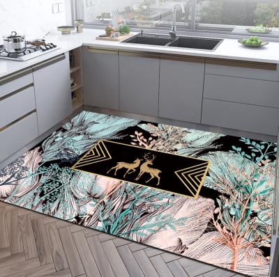 China Washable Kitchen Rug Household Flooring Hot-selling Water-absorbent Non-slip Mat for sale