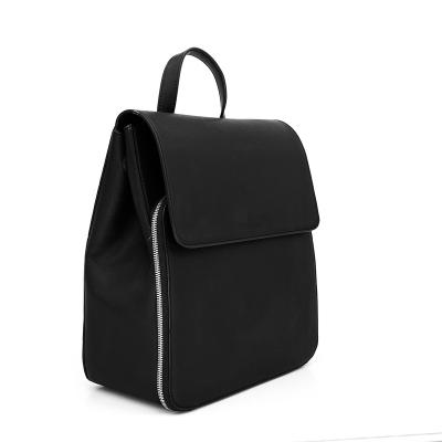 China Waterproof Hot Selling Cheap Travel Backpacks Small Black Women's Oxford Canvas Backpacks for sale