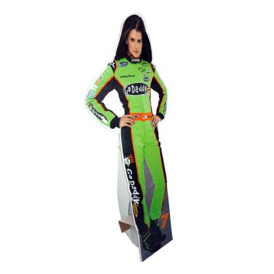 China Custom Shop Advertising Cutouts Life Size Human Shape Custom Cardboard Floor Standee for sale