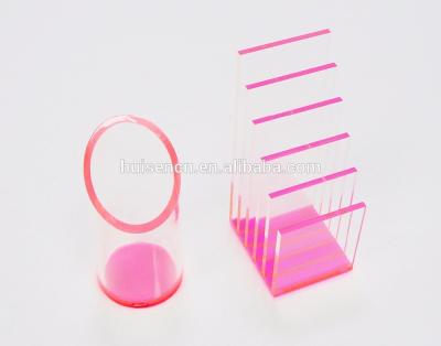 China High Quality Acrylic Top-grade Huisen Stationery Set Organizer For School And Desk for sale