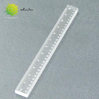 China Eco - Friendly Huisen Custom Design Plastic Acrylic School Ladder Long Ruler for sale