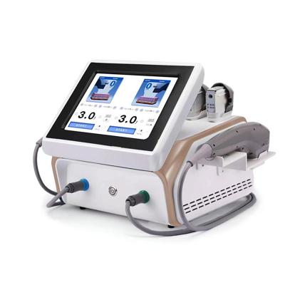 China Skin Tightening Face Lifting Eye Wrinkle Removal Body Slimming 7D HIFU Machine With Two Handles Work At The Same Time for sale