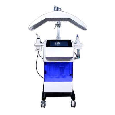 China Pigment Removal 8 in 1 Hydraulic Hydra Cleaning Water Jet Face Hydraulic Dermabrasion Vertical Peeling PDT Jet Oxygen Therapy Machine for sale