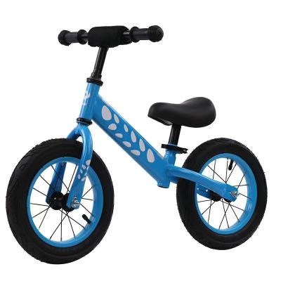 China High Carbon Kids Racing 14 Inch Children's Bike Ride On Toy Foot Push Balance Bike for sale