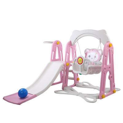 China Safe Baby's Family Playground Baby Slide and Home Swing Combination for sale