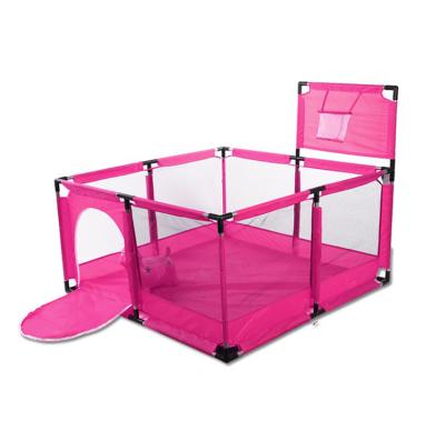 China Modern Plastic Kids Large Pe Fence Baby Play Yard Safety Plastic Baby Playpen for sale