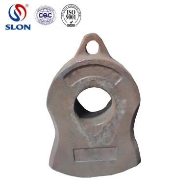 China Quarry High Manganese Steel Casting Parts Nordberg Shore Crusher Hammer for sale