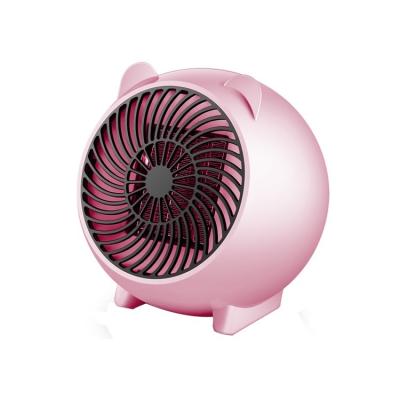 China Household Mini Electric Fan Heater Portable Cute Desktop for sale