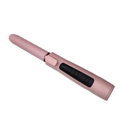 China USB Ceramic Hair Curling Iron Rechargeable Magic Wand Machine Wireless Hair Curler for sale