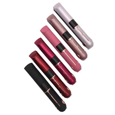 China Household Portable Hair Straightener Flat Iron Straightener with Temperature Display for sale