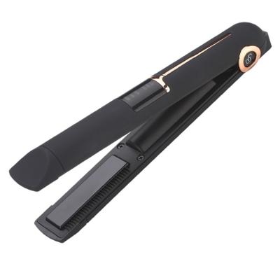 China Portable Cordless Mini Flat Iron For Hair Cordless Household Ceramic Hair Straightener for sale