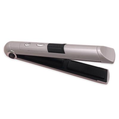 China 2019 Household New USB Portable Ceramic Iron Hair Flat Iron Rechargeable Cordless Hair Straightener for sale