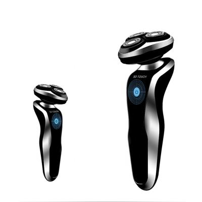 China Triple Blade CE RoHS FCC Certificates New Arrival Rechargeable Beard Shaver Razor Trimmer for sale