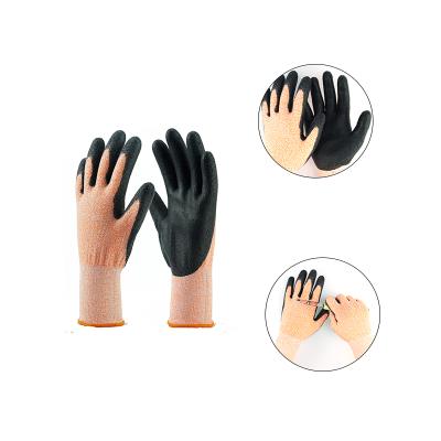 China PU Coated Gloves Wholesale High Quality 13 Gauge Knitted PU Coated Work Gloves For Hand Protection for sale