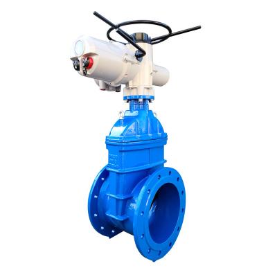 China dn600 extension general shaft electric slide gate valve 24 inch drive gate valves automatic for sale