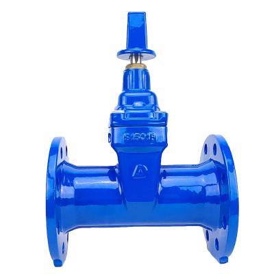 China General DIN3352 F5 seal gate valve 100mm gate valve price stem wheel soft handle with hand week gate valv 2 for sale