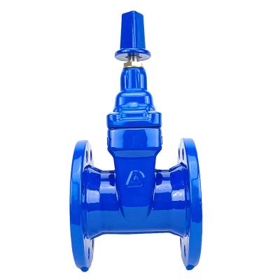 China DA Valve PN 16 Seal BS5163 General Soft Malleable Gate Valve Iron Flange 4 Inch Water Gate Valve Price List for sale