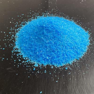 China Copper Sulfate Water Treatment Feed Additive Anhydrous Copper Sulphate Crystals Chemical Raw Material 98.5% for sale