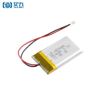 China 602035 12v 7.4v 12v 3.7v 3000mah 110mah 1400mah 550mah 350mah 230mah 240mah 11.1wh lithium polymer rechargeable battery customized for sale