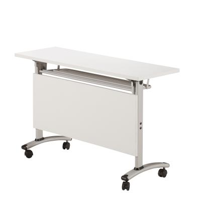 China Modern Expandable Folding Table Modular Flip Training Top Conference Table Folding Table For Office And School for sale