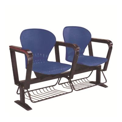 China Modern Public Plastic Hideaway Band Chair With Padded Seat for sale