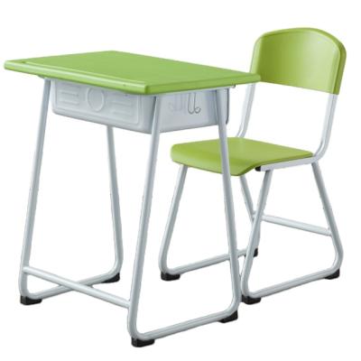 China Adjustable School Desks And Chairs With Metal Frame LY-KZ-007 for sale