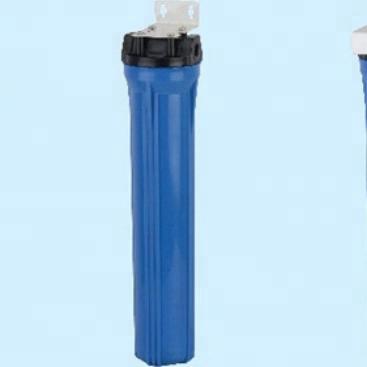 China Blue Household Large Prefiltration Water Filter Housing for sale