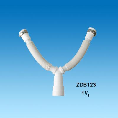 China Traditional flexible pipe, waste pipe, sink pipe for sale