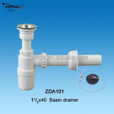 China Strainer Kitchen Sink Drainer with Strainer, Siphon Bottle Trap, Lavatory Waste Drain for sale